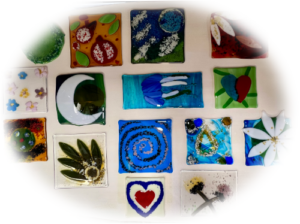 Plaques de verre fusionnées