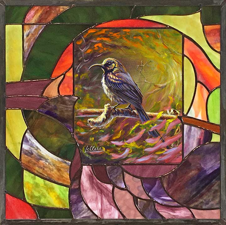 Vitrail Sylvie Savoie Dessins Luc LeClerc